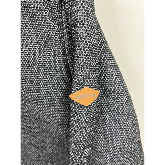 ORVIS Sherpa lined quarter zip men's sweater size M - Picture 5 of 8